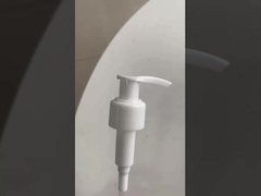 پمپ تلگراف لوسیون قفل سمت راست صاف و چپ پلاستیک شفاف 24/410 28/410