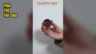 درپوش تاشو صورتی برای بطری