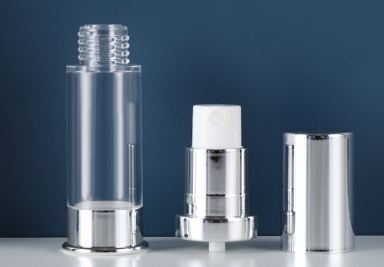 بسته بندی زينتي نقره 5ml 10ml 15ml آلومينيوم لوازم آرایشی پوست