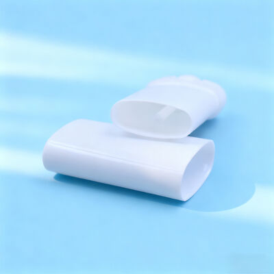 15 میلی لیتر ظرف های دئوودورانت خالی مواد آرایشی PP پلاستیکی Twist Up قابل پر کردن مجدد کرم ضد آفتاب لوله های چوبی بسته بندی دئوودورانت