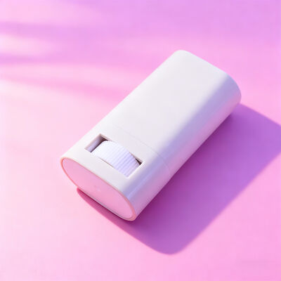 بسته بندی سفارشی استیک دئودورانت 15 گرمی 20 گرمی بیضی شکل تخت، قابل شارژ مجدد، بسته بندی دئودورانت بدن، ضد آفتاب، لوله های نگهدارنده دئودورانت