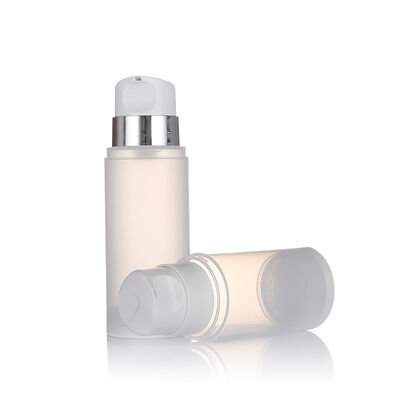بطری پمپ بدون هوا 150ml 200ml 250ml/PP بطری پمپ لوشن شفاف برای بسته بندی آرایشی