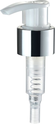 پمپ های لوسیون پلاستیکی آلومینا با گیره قفل 1.2 میلی لیتری OEM