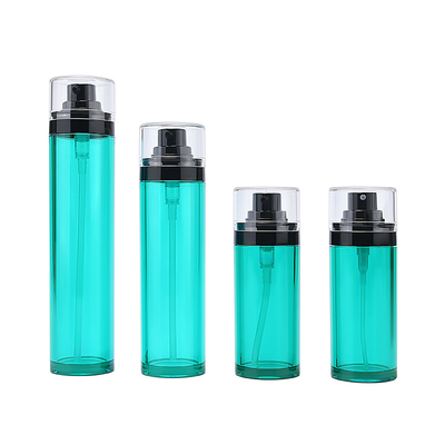 بطری لوسیون آرایشی شفاف، بطری های اسپری پلاستیکی PET 50 میلی لیتری 80 میلی لیتری 100 میلی لیتری